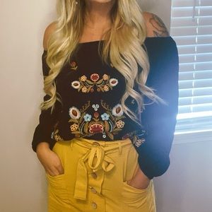 Off the shoulder top